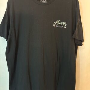 Eighty Eight Black Tee with White Graphic